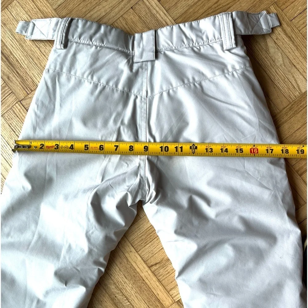 Turbine Juneau Ski Snow Pant Girls Youth Small gray insulated water resistant